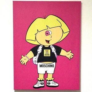 Left brain Series Digital Art Canvas